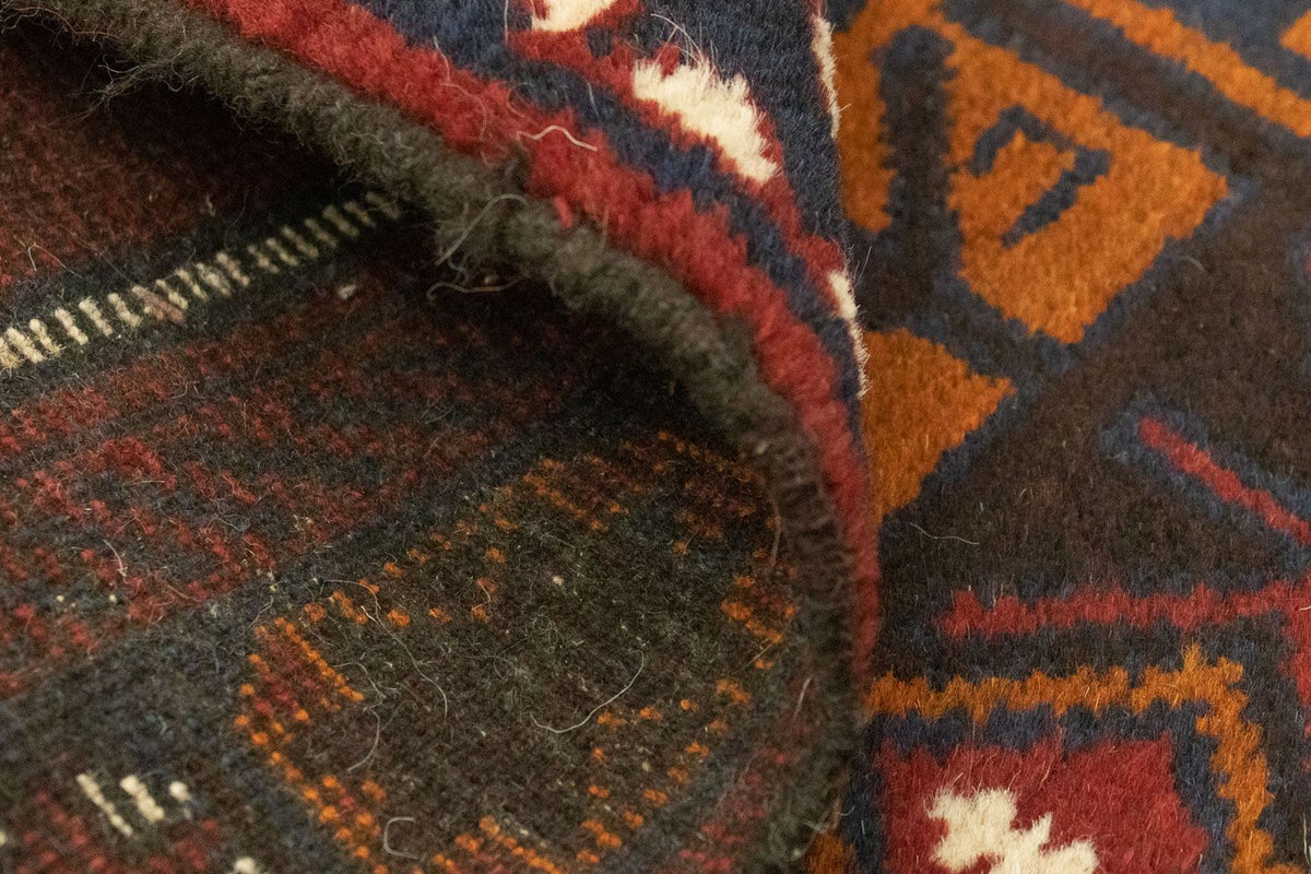 Dywan beludżycki - 134 x 80 cm - czerwony