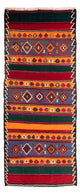 Stary kilim Dywan 350x140cm