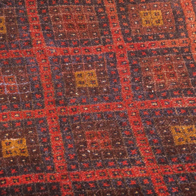 Dywan Kelim - Orientalny - 139 x 118 cm - brązowy