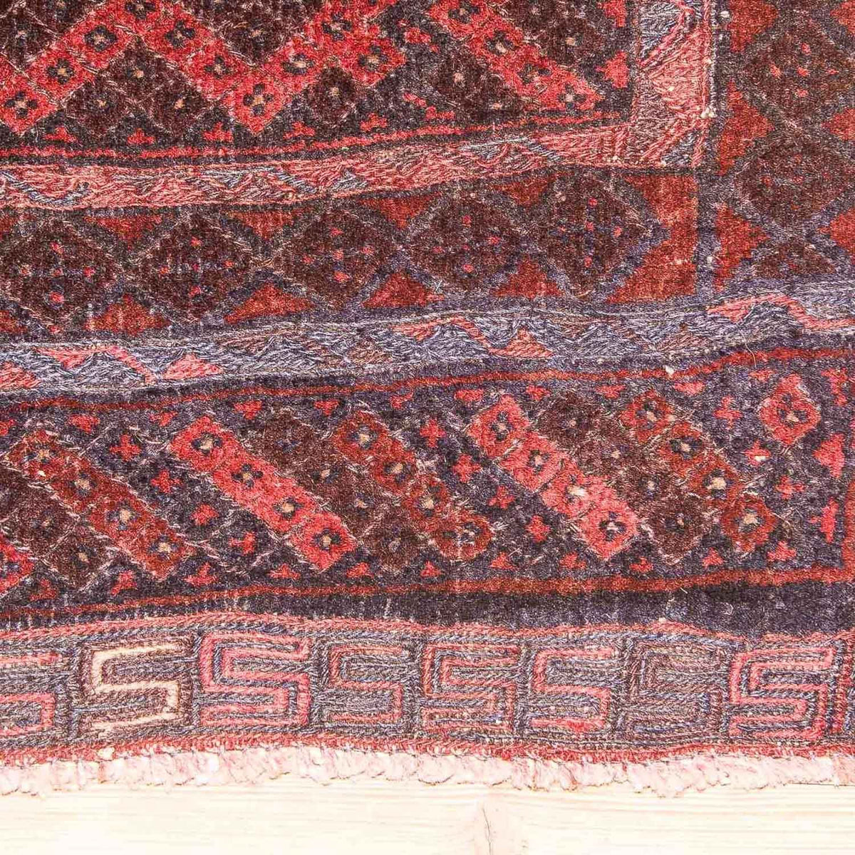 Dywan Kelim - Orientalny - 139 x 118 cm - brązowy