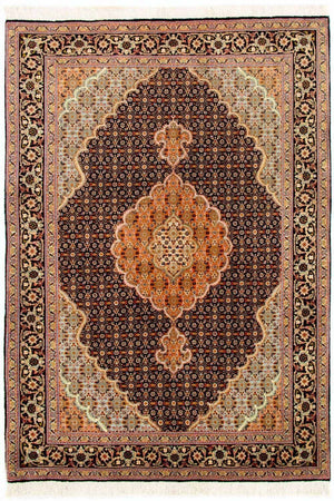 Dywan perski - Tabriz - Królewski - 146 x 101 cm - niebieski
