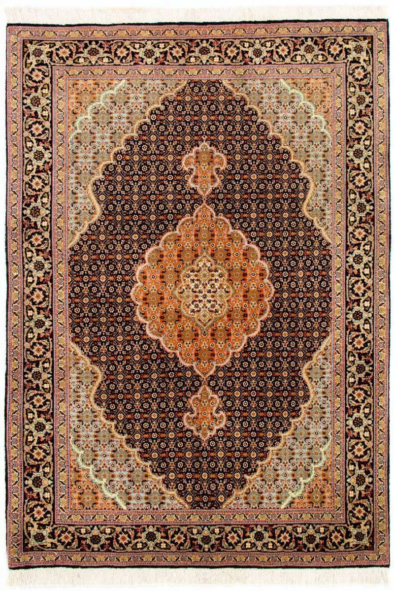 Dywan perski - Tabriz - Królewski - 146 x 101 cm - niebieski
