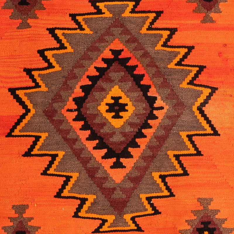 Biegacz Dywan Kelim - Stary - 265 x 145 cm - wielokolorowy