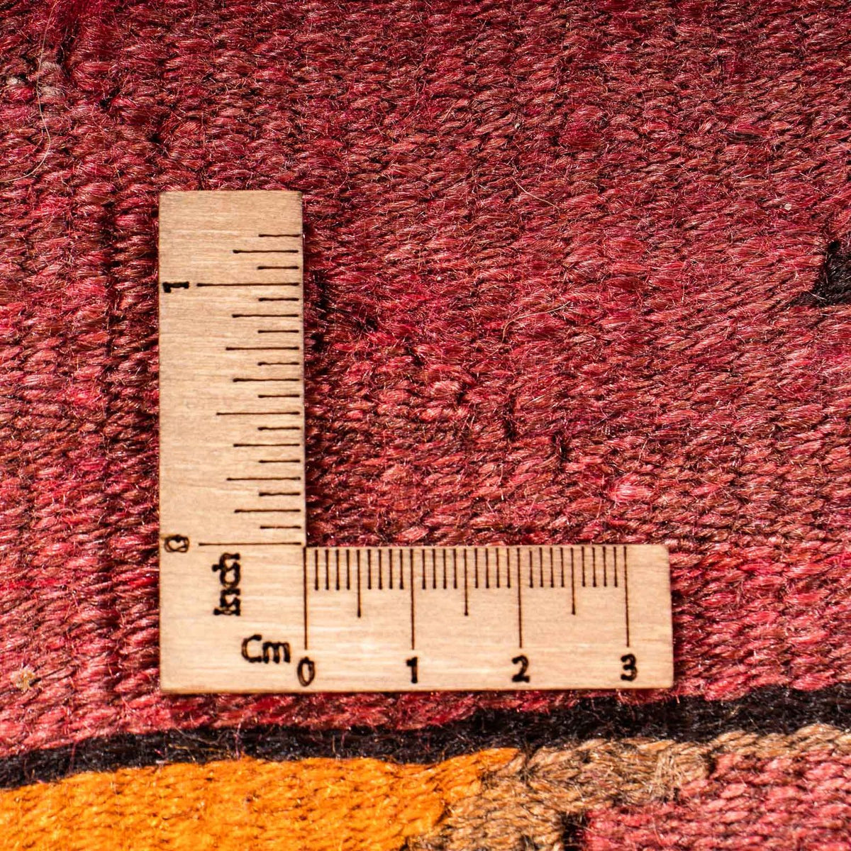 Biegacz Dywan Kelim - Stary - 375 x 130 cm - wielokolorowy