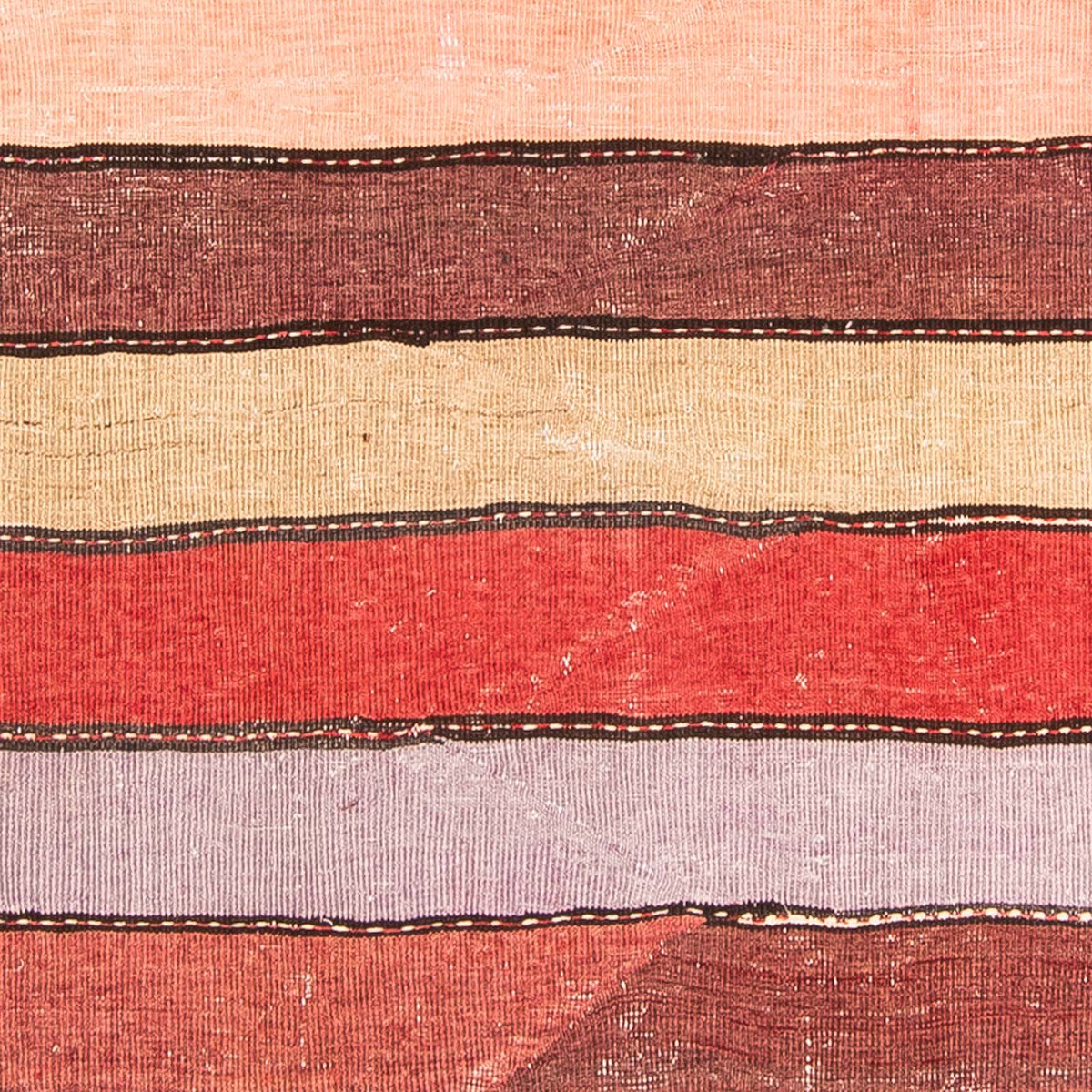 Biegacz Dywan Kelim - Stary - 320 x 150 cm - wielokolorowy