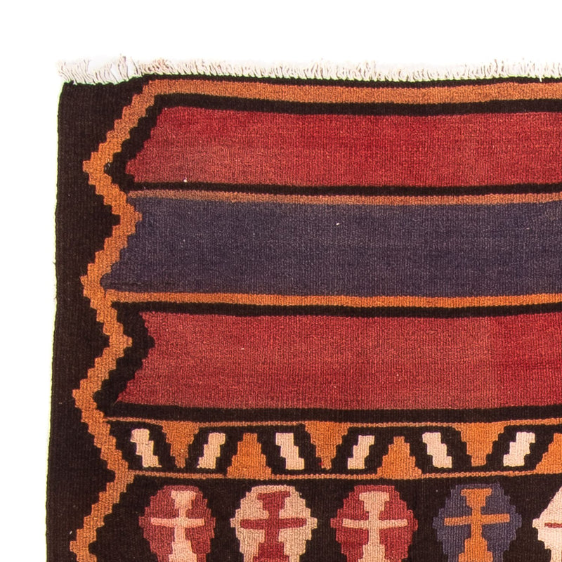 Dywan Kelim - Stary - 180 x 140 cm - wielokolorowy