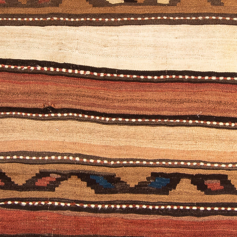 Biegacz Dywan Kelim - Stary - 290 x 90 cm - wielokolorowy