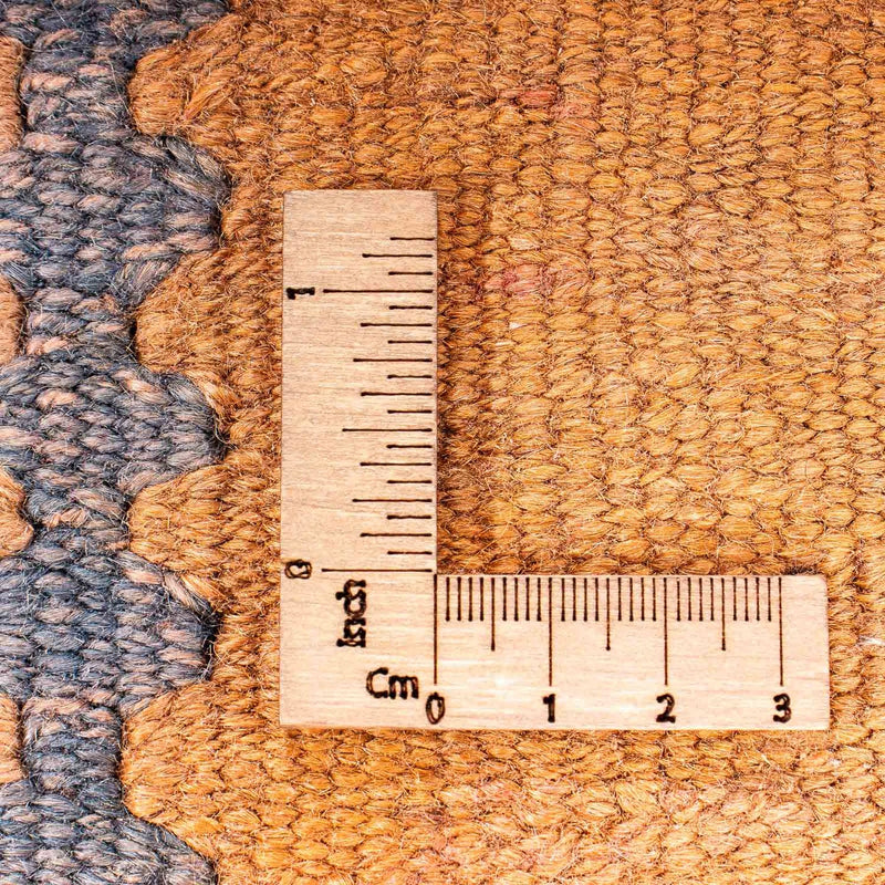 Biegacz Dywan Kelim - Stary - 308 x 145 cm - wielokolorowy