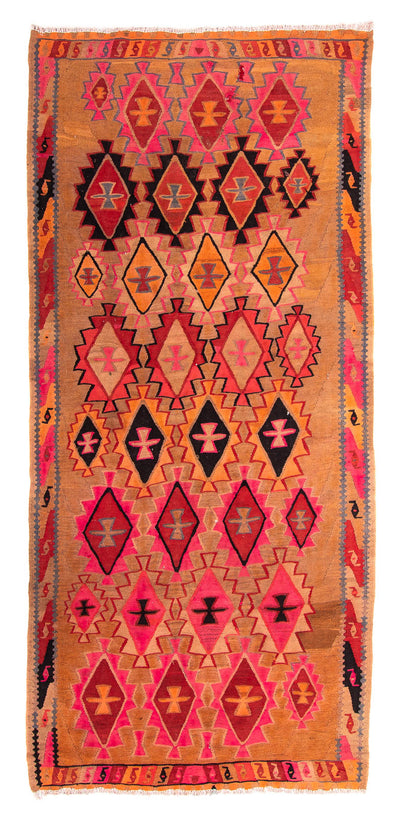 Stary kilim Dywan 145x308cm