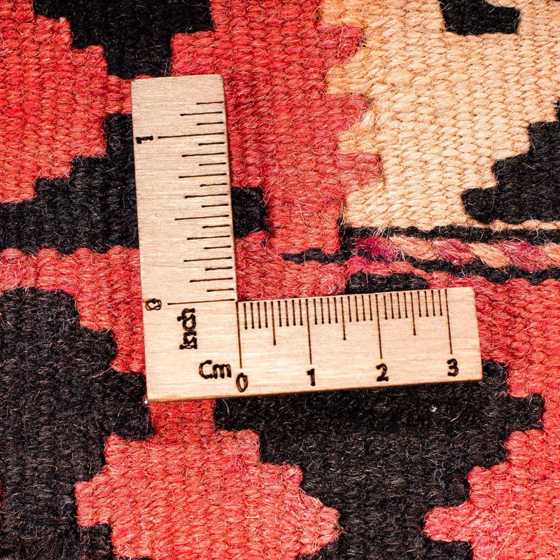 Biegacz Dywan Kelim - Stary - 300 x 150 cm - wielokolorowy