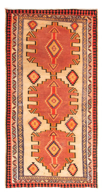 Biegacz Dywan Kelim - Stary - 300 x 150 cm - wielokolorowy