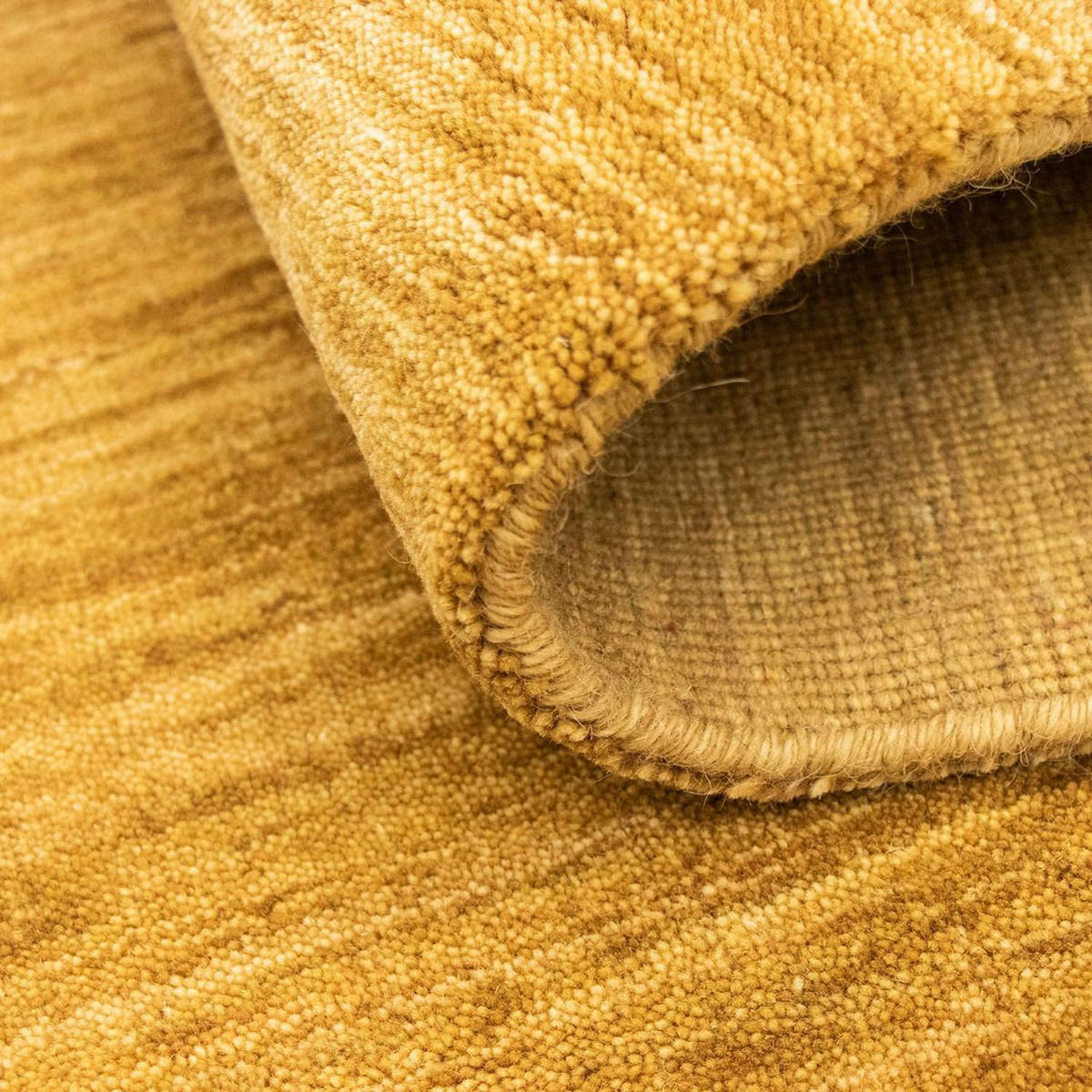 Dywan Gabbeh - Miękki - 161 x 93 cm - ciemny beż