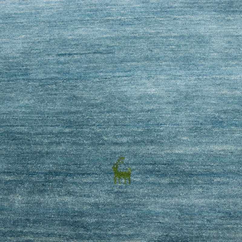 Dywan Gabbeh - Miękki - 299 x 202 cm - jasnoniebieski