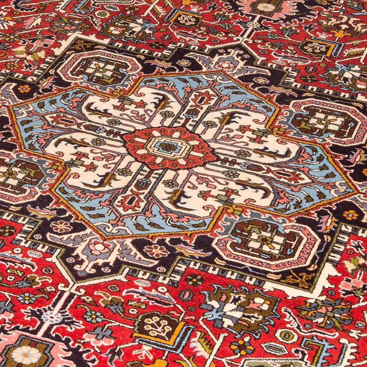 Perski dywan - Nomadyczny - 291 x 202 cm - czerwony