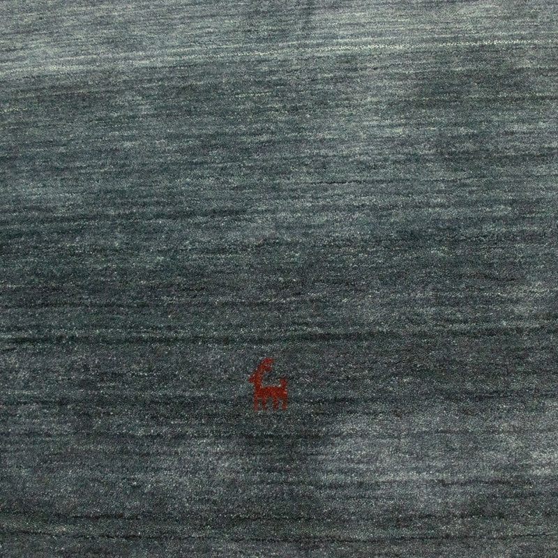 Dywan Gabbeh - Miękki - 298 x 250 cm - niebieski