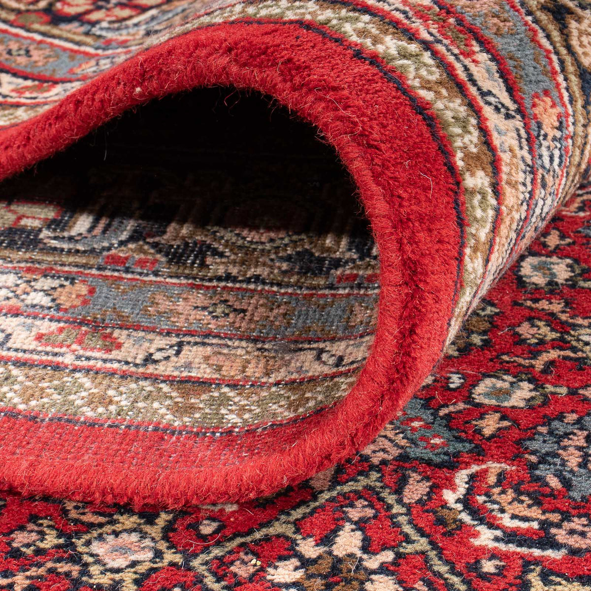 Orientalny dywan - Bijar - Indus - 353 x 253 cm - czerwony