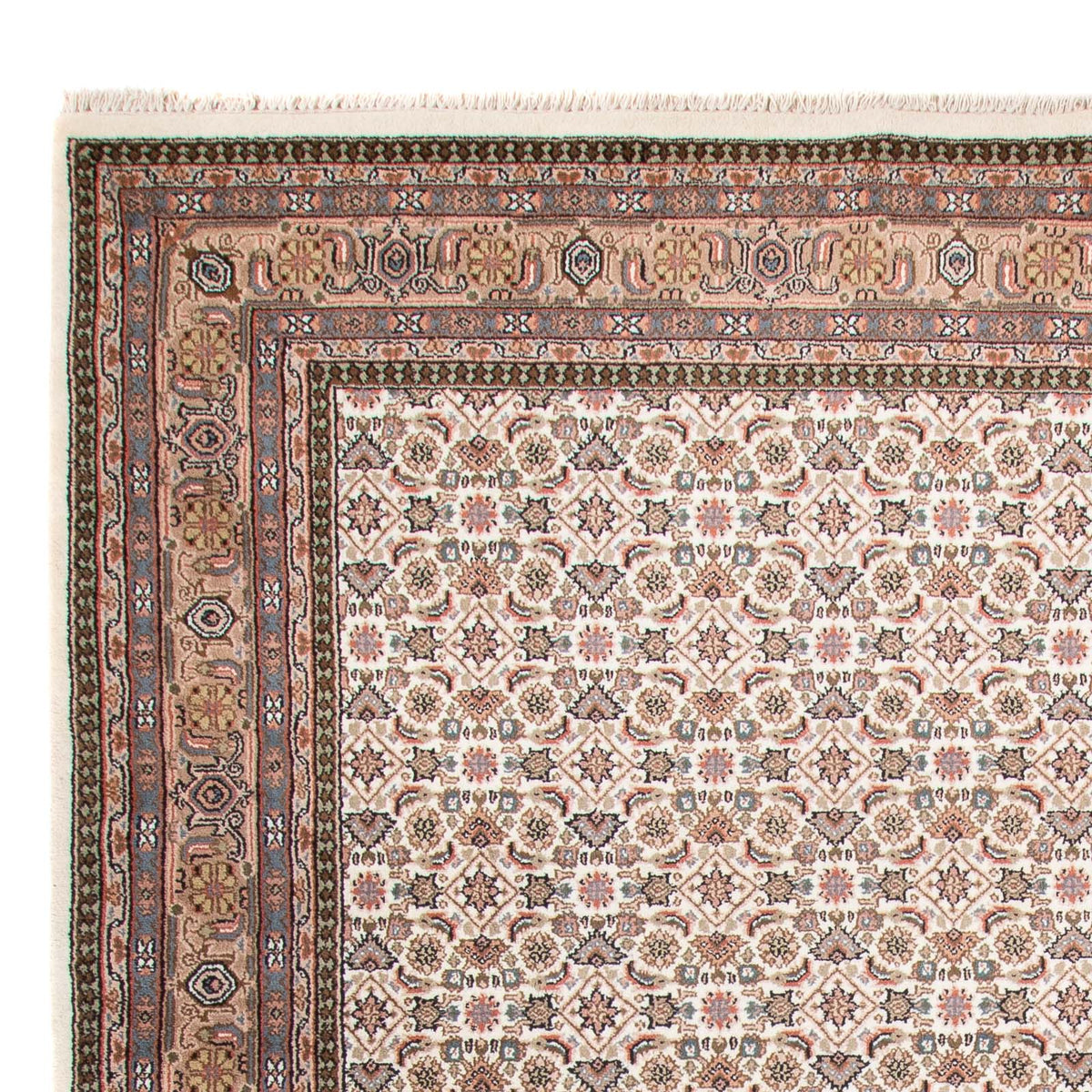 Orientalny dywan - Bijar - Indus - 355 x 249 cm - beżowy
