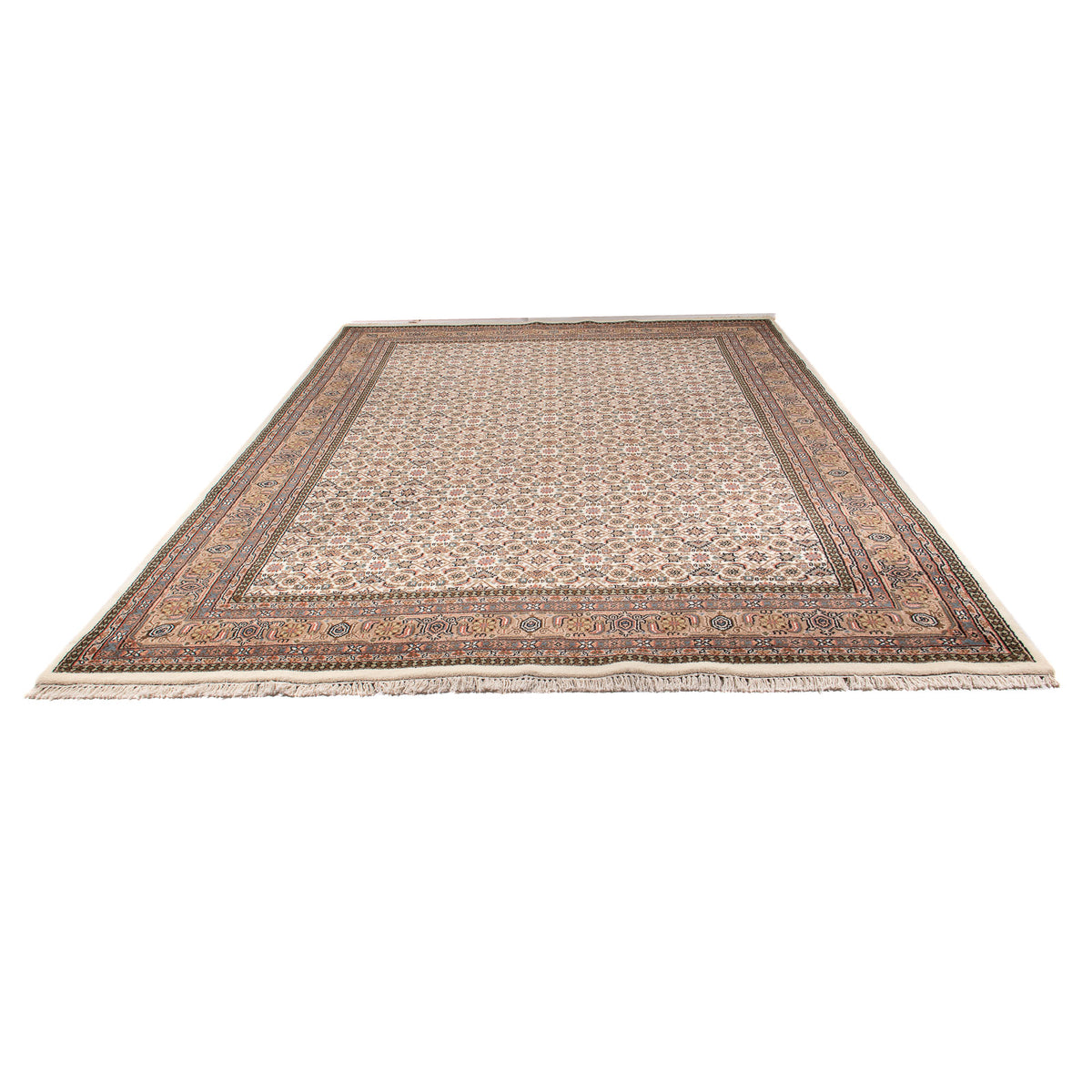 Orientalny dywan - Bijar - Indus - 355 x 249 cm - beżowy