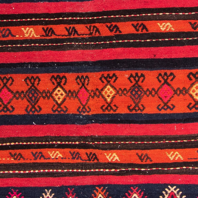 Dywan Kelim - Stary - 200 x 155 cm - wielokolorowy