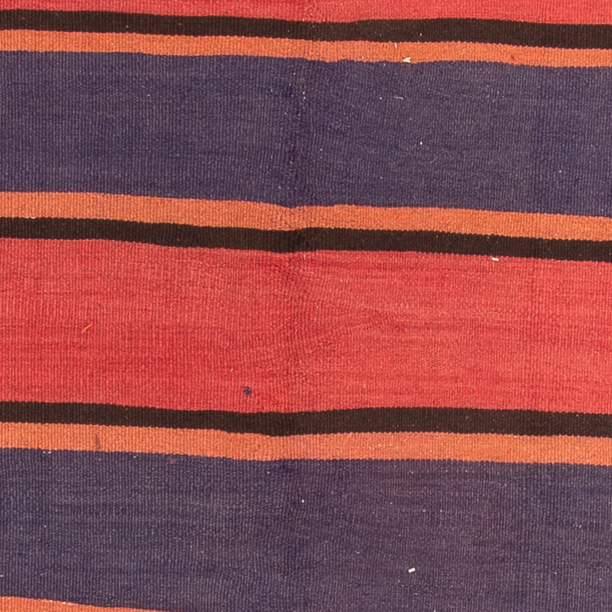 Biegacz Dywan Kelim - Stary - 385 x 155 cm - brązowy