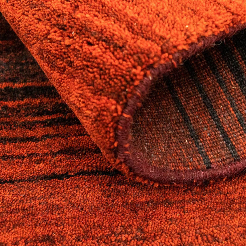 Dywan Gabbeh - Miękki - 155 x 92 cm - czerwony