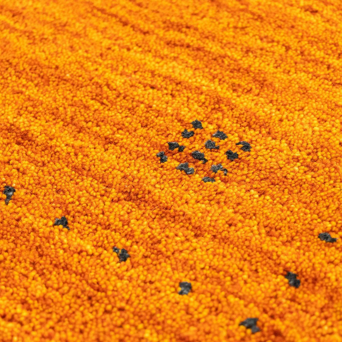 Dywan Gabbeh - Miękki - 155 x 83 cm - pomarańczowy