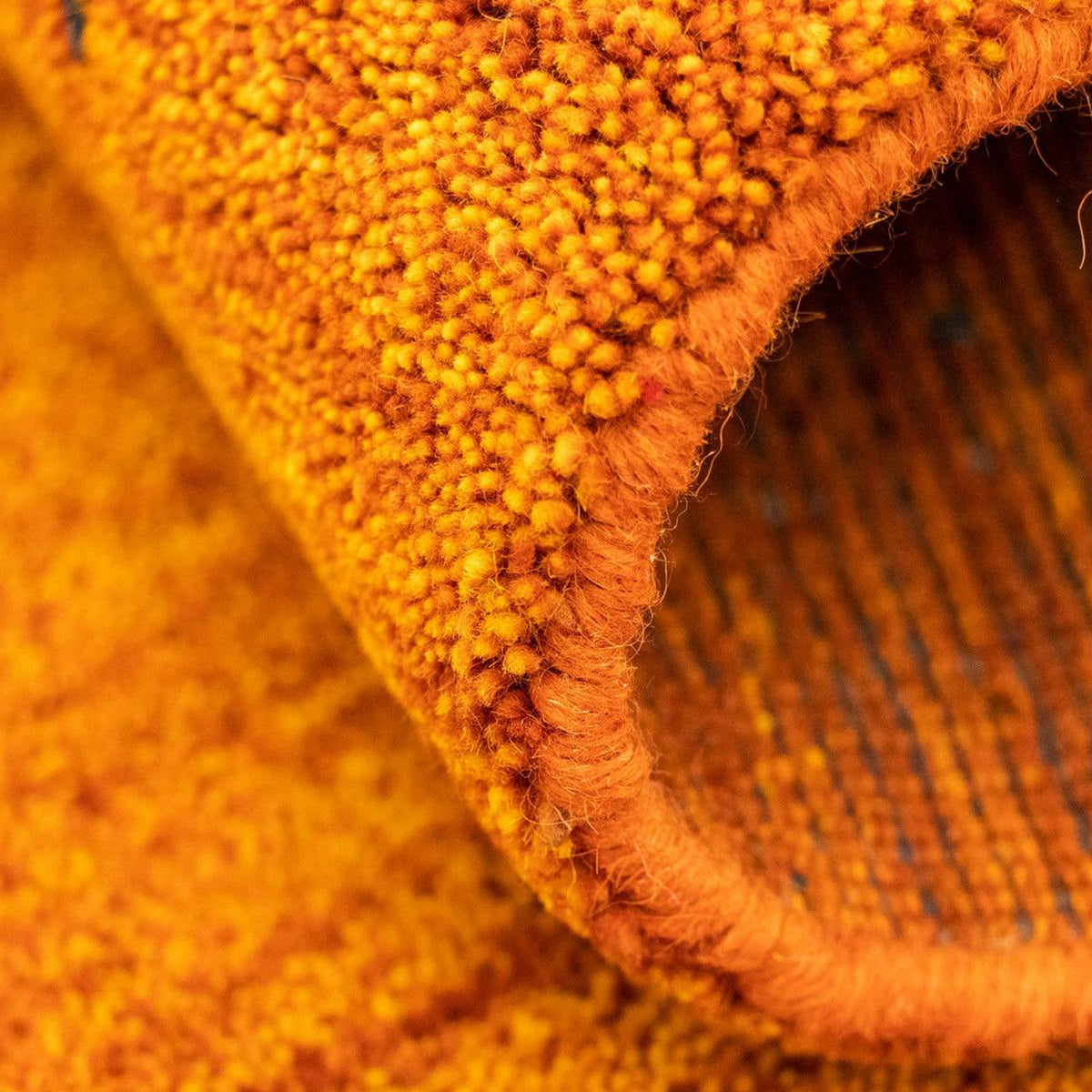 Dywan Gabbeh - Miękki - 155 x 83 cm - pomarańczowy