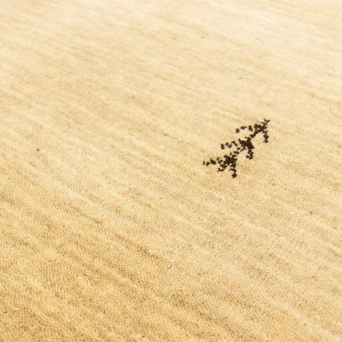 Dywan Gabbeh - Miękki - 152 x 89 cm - beżowy