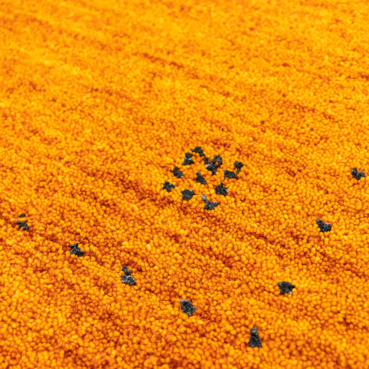 Dywan Gabbeh - Miękki - 133 x 70 cm - pomarańczowy