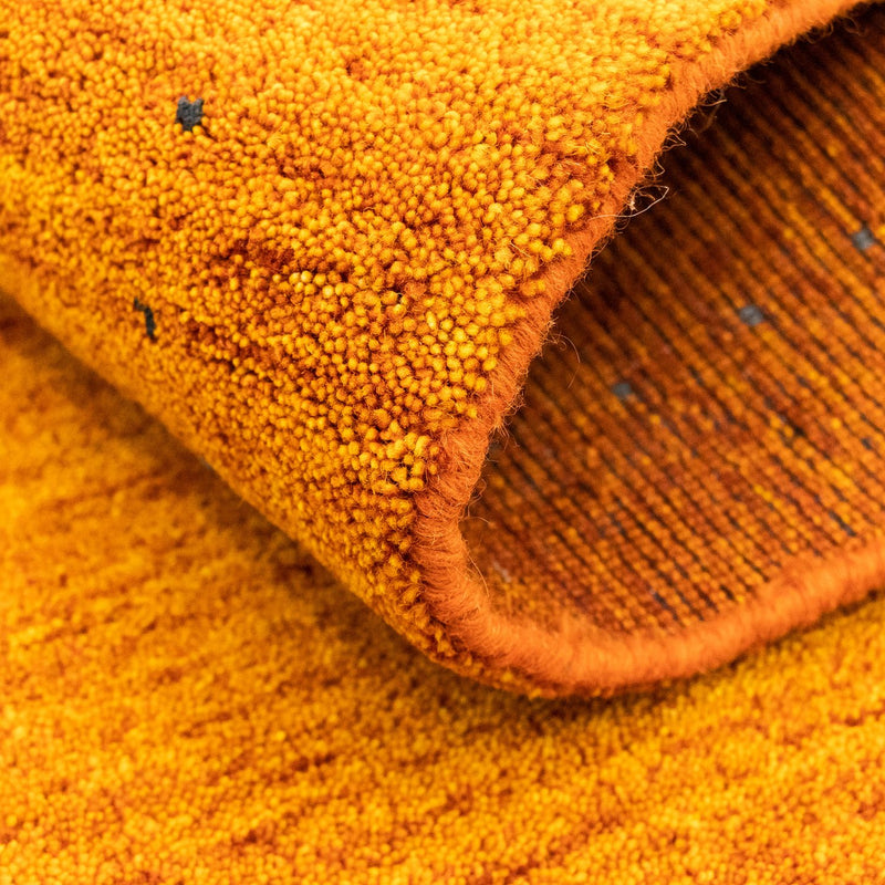 Dywan Gabbeh - Miękki - 133 x 70 cm - pomarańczowy