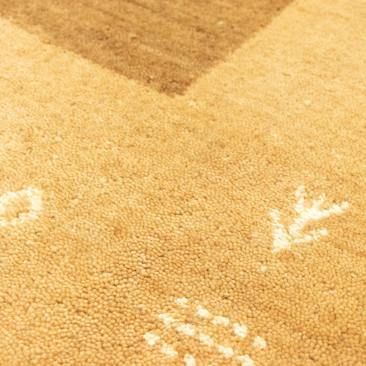 Dywan Gabbeh - Miękki - 229 x 164 cm - ciemny beż