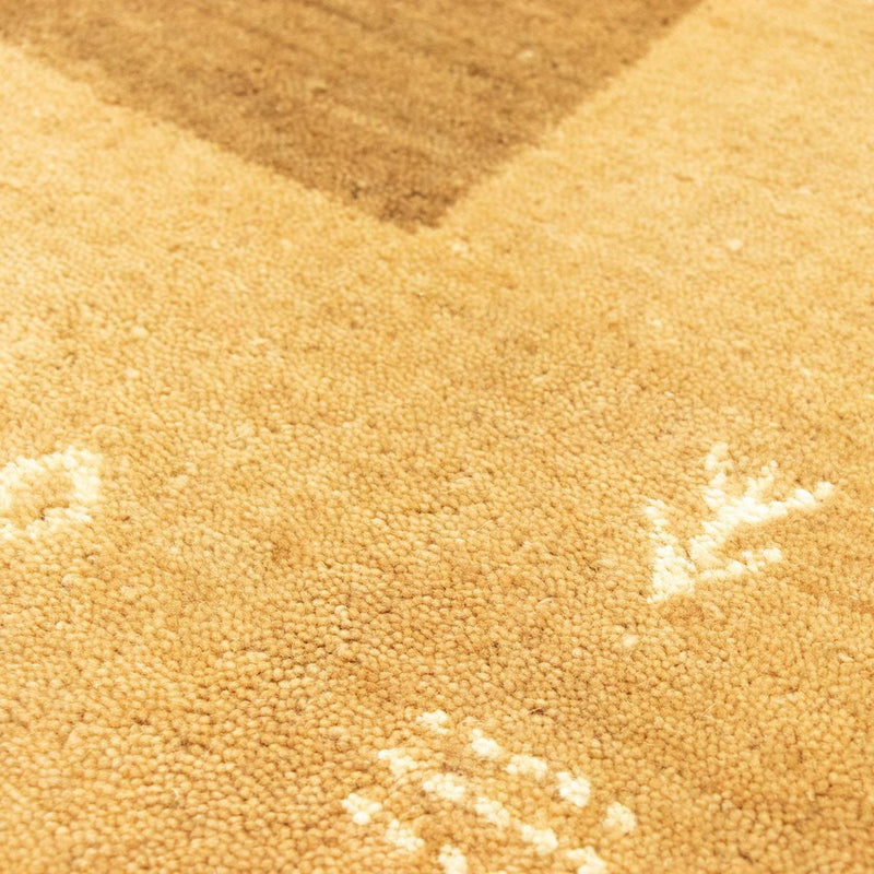 Dywan Gabbeh - Miękki - 229 x 164 cm - ciemny beż