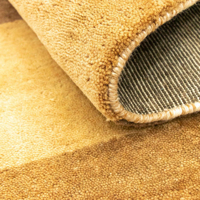 Dywan Gabbeh - Miękki - 229 x 164 cm - ciemny beż