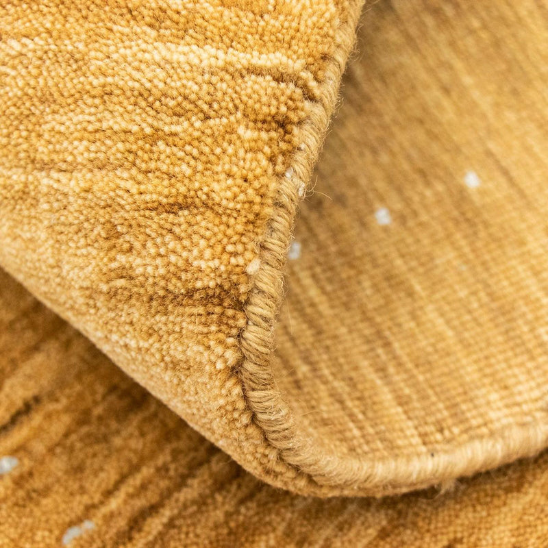 Dywan Gabbeh - Miękki - 137 x 73 cm - ciemny beż