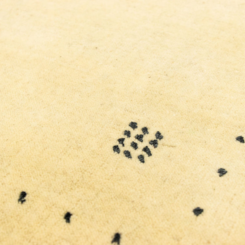 Dywan Gabbeh - Miękki - 142 x 73 cm - beżowy