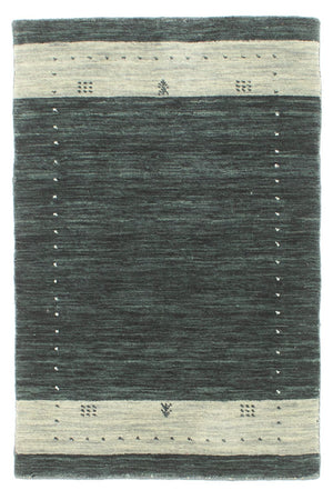 Dywan Gabbeh - Miękki - 93 x 64 cm - antracyt