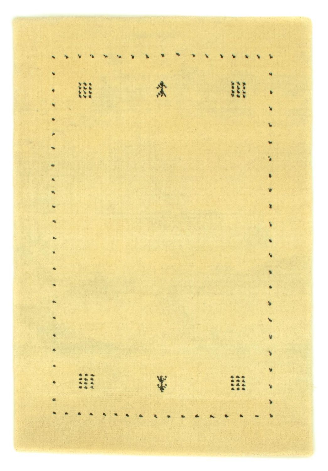 Dywan Gabbeh - Miękki - 90 x 60 cm - beżowy