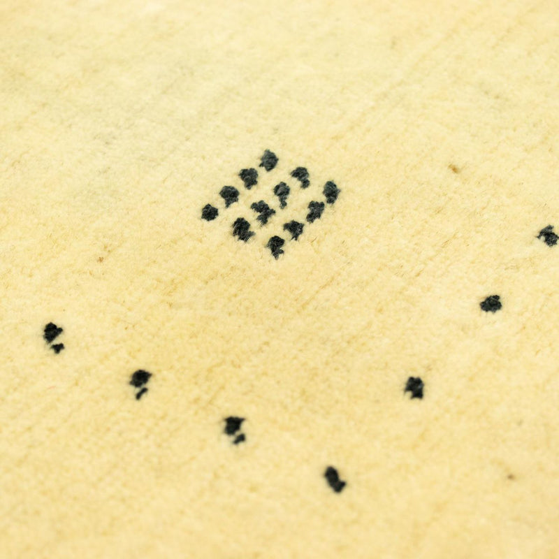 Dywan Gabbeh - Miękki - 90 x 60 cm - beżowy