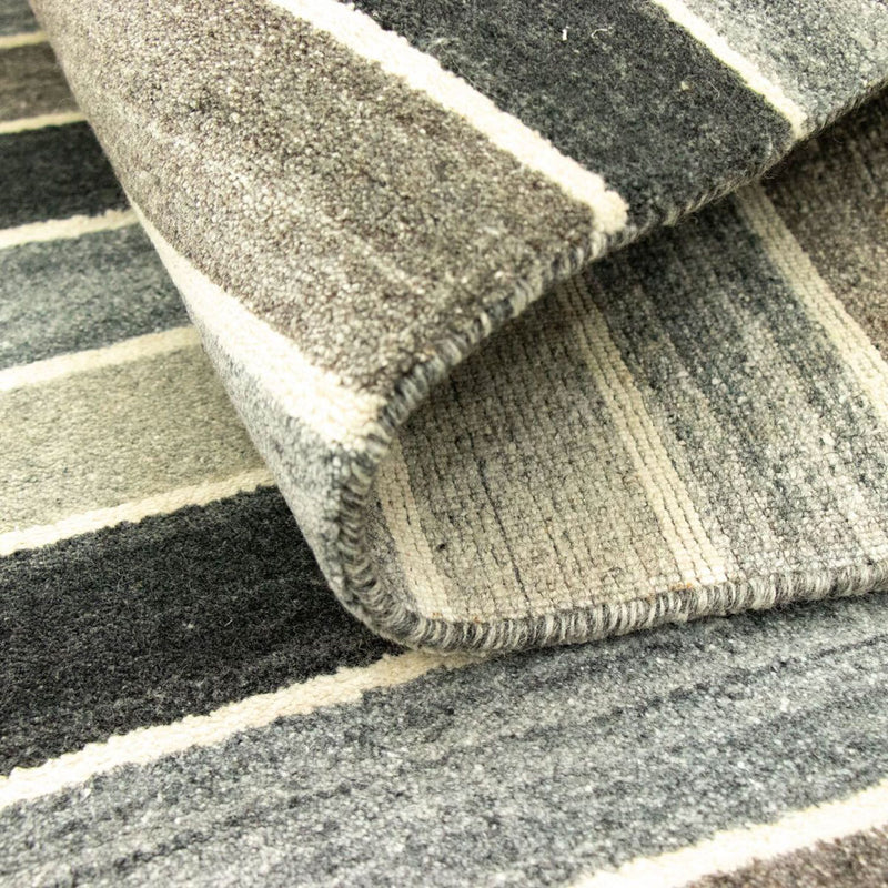 Dywan Gabbeh - Miękki - 193 x 142 cm - szary