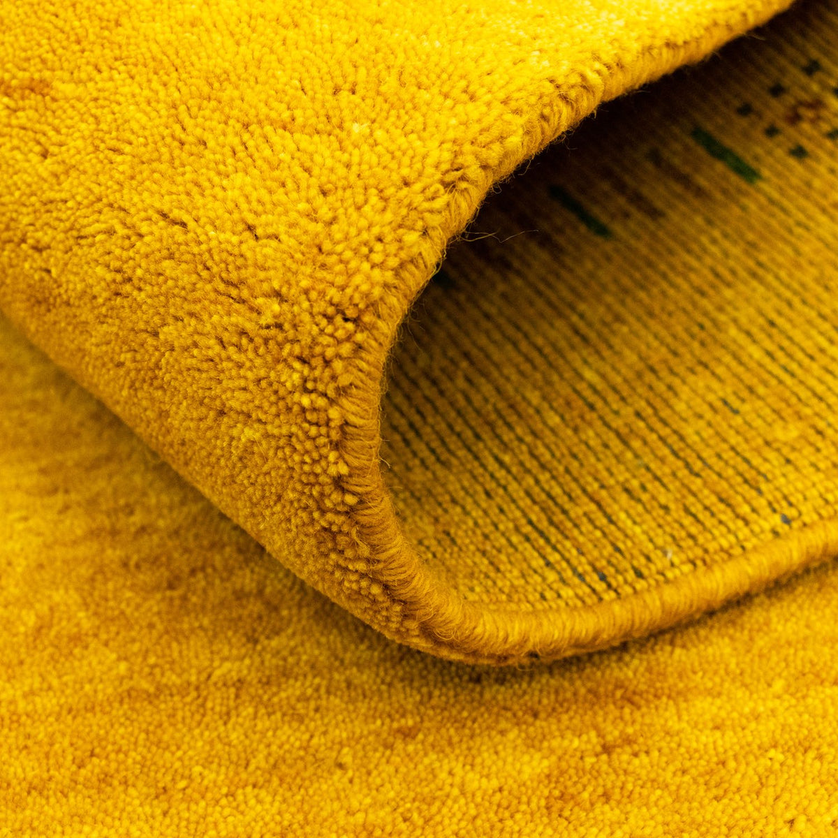 Dywan Gabbeh - Miękki - 236 x 162 cm - złoto