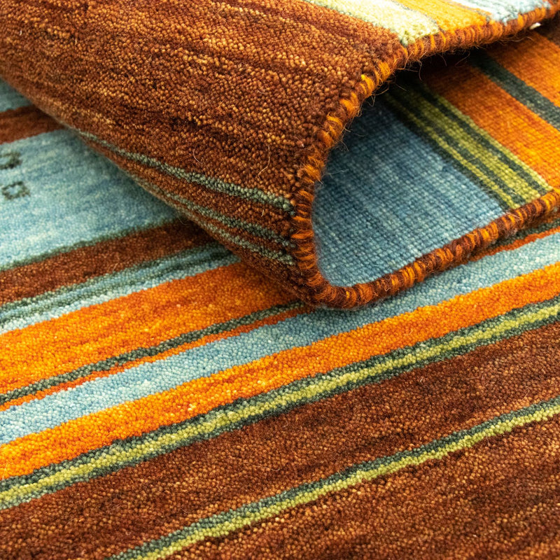 Dywan Gabbeh - Miękki - 203 x 143 cm - kolorowe