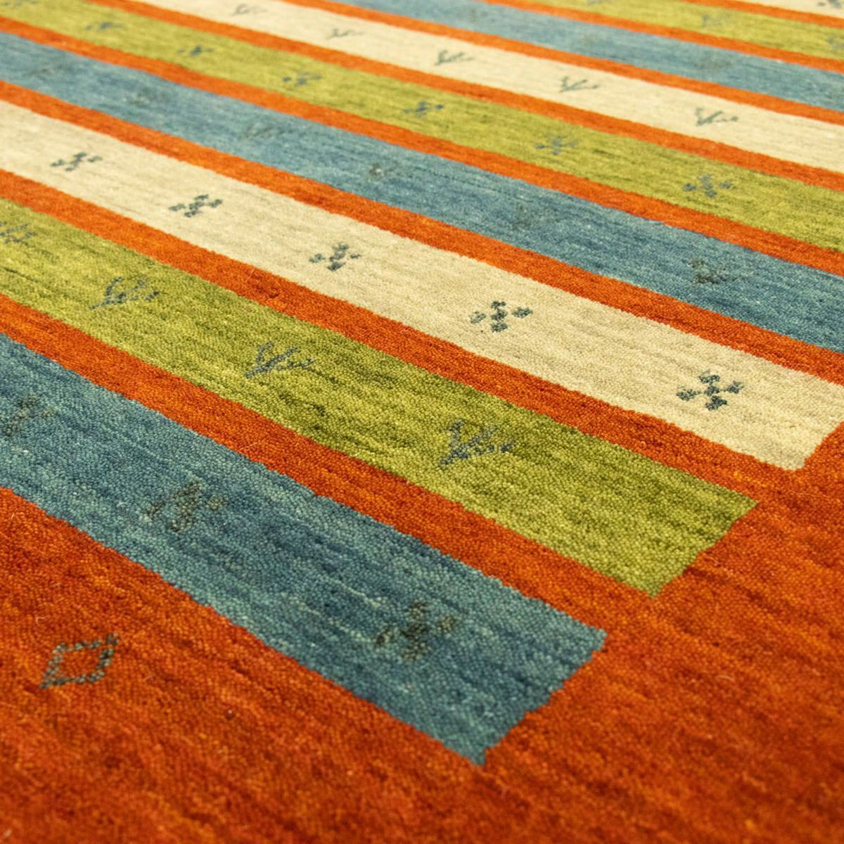 Dywan Gabbeh - Miękki - 203 x 144 cm - kolorowe