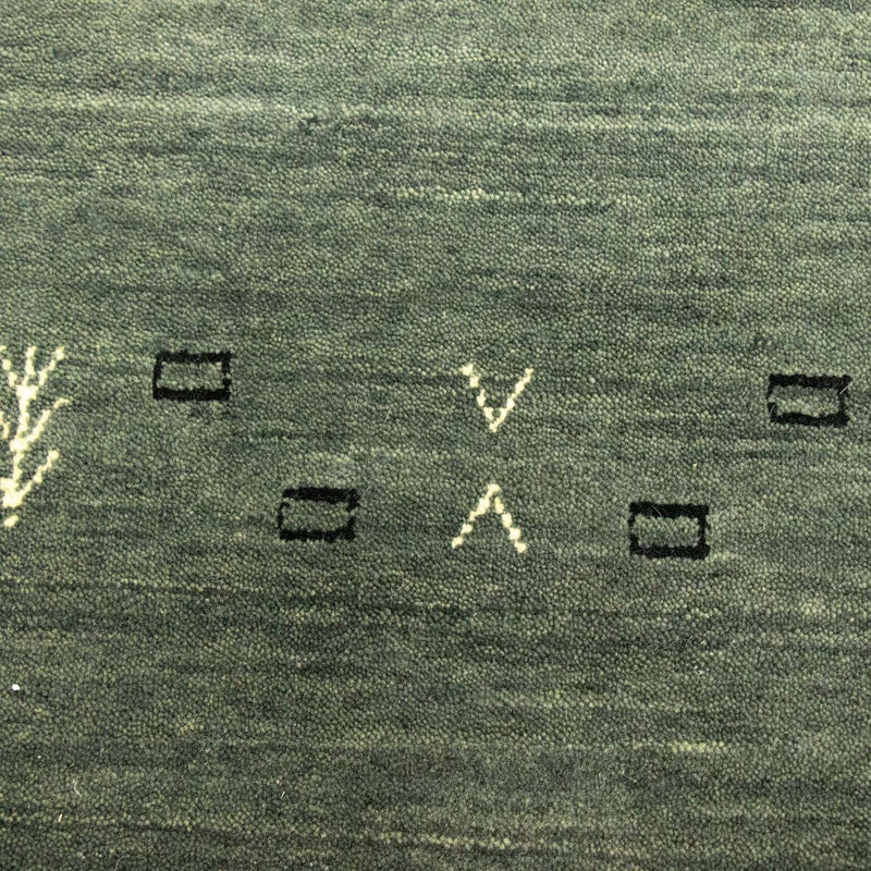 Dywan Gabbeh - Miękki - 201 x 146 cm - szary