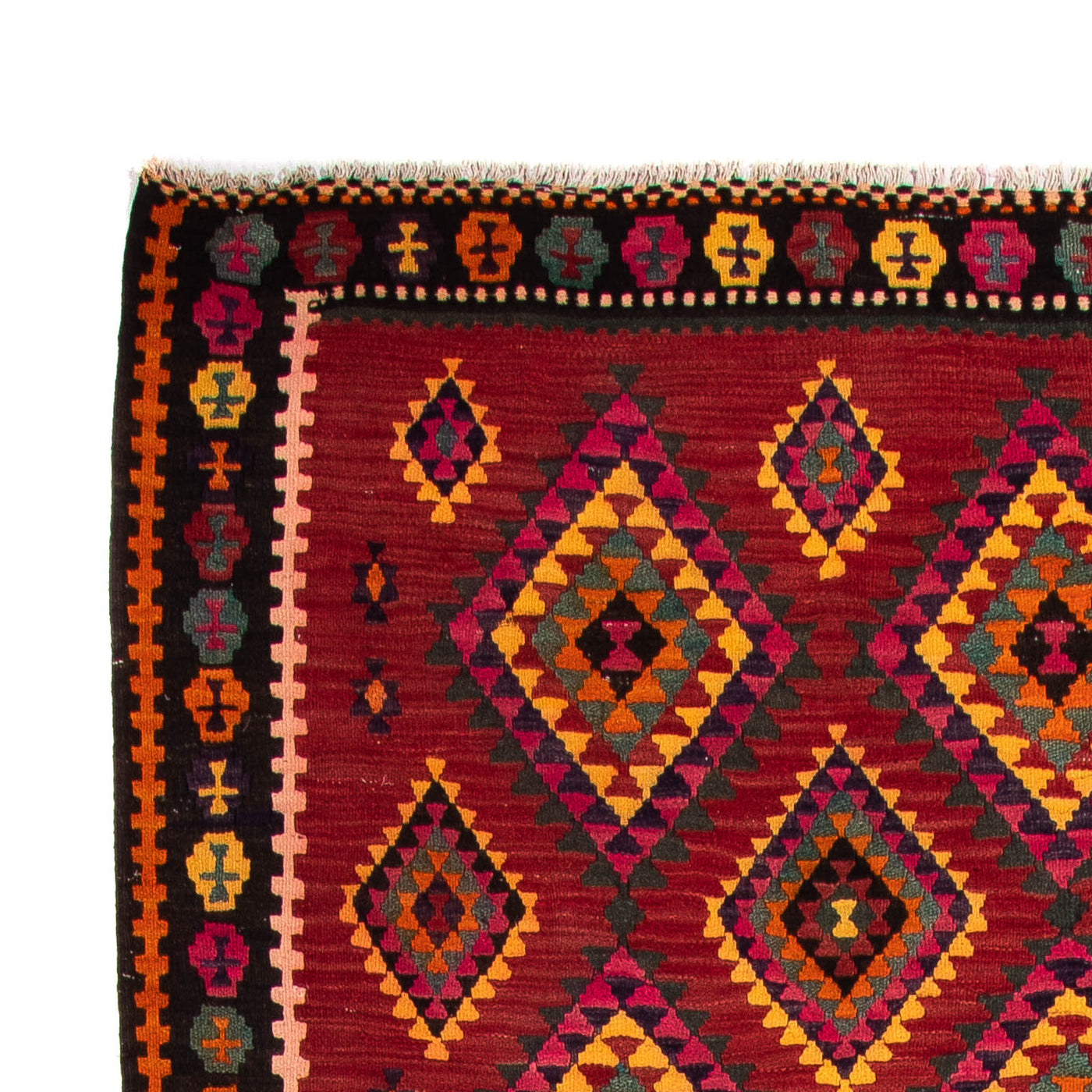 Stary kilim Dywan 390x147cm