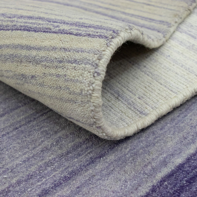 Dywan Gabbeh - Miękki - 196 x 143 cm - fioletowy