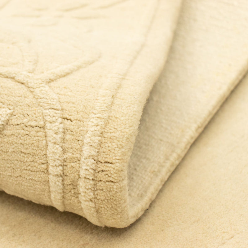 Dywan Gabbeh - Miękki - 201 x 144 cm - beżowy