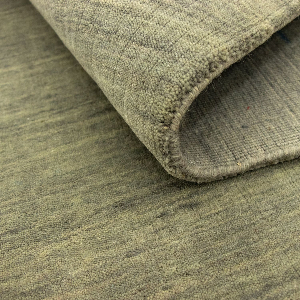 Dywan Gabbeh - Miękki - 202 x 143 cm - srebrny