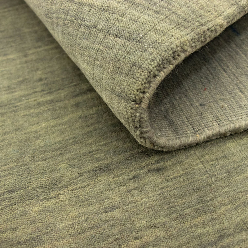 Dywan Gabbeh - Miękki - 202 x 143 cm - srebrny