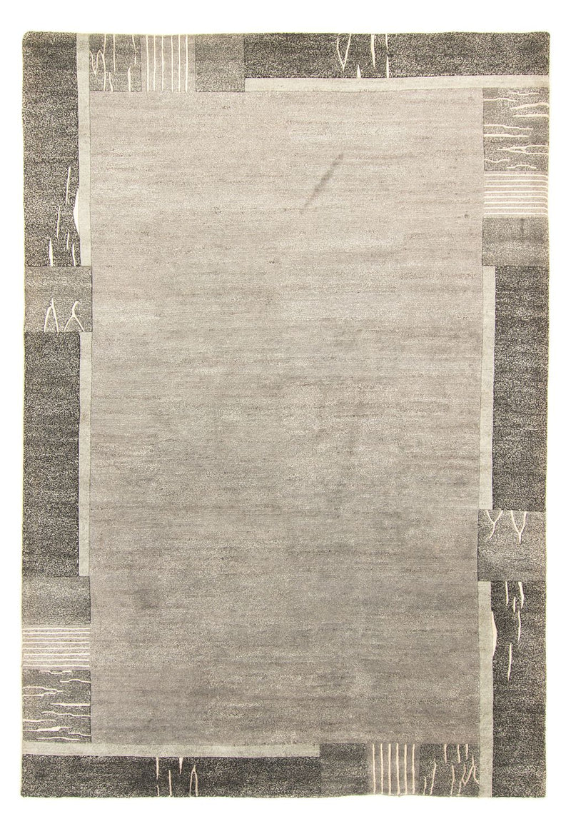 Dywan z Nepalu - 294 x 205 cm - antracyt