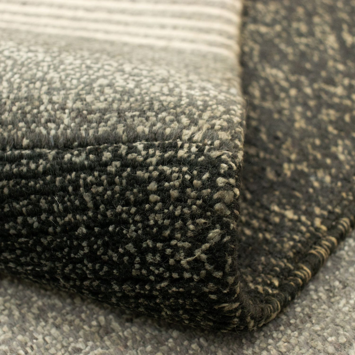 Dywan z Nepalu - 294 x 205 cm - antracyt